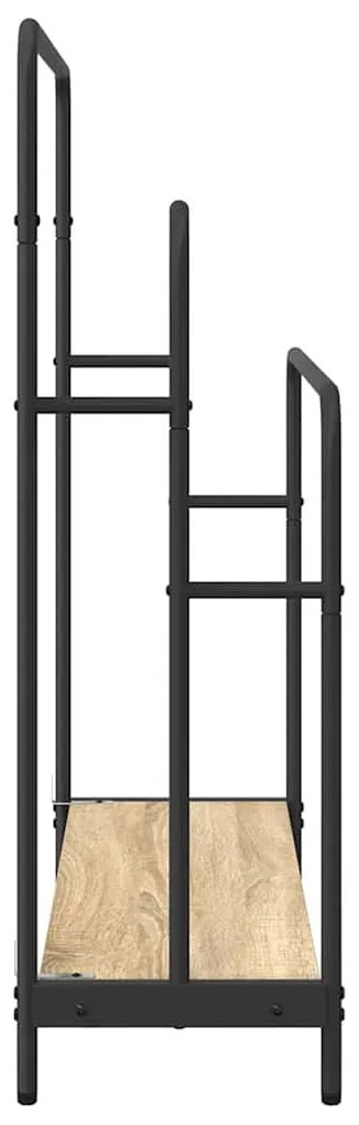 Ruhaszárító polcokkal sonoma tölgy 90 x 30 x 100.5 cm Faanyag