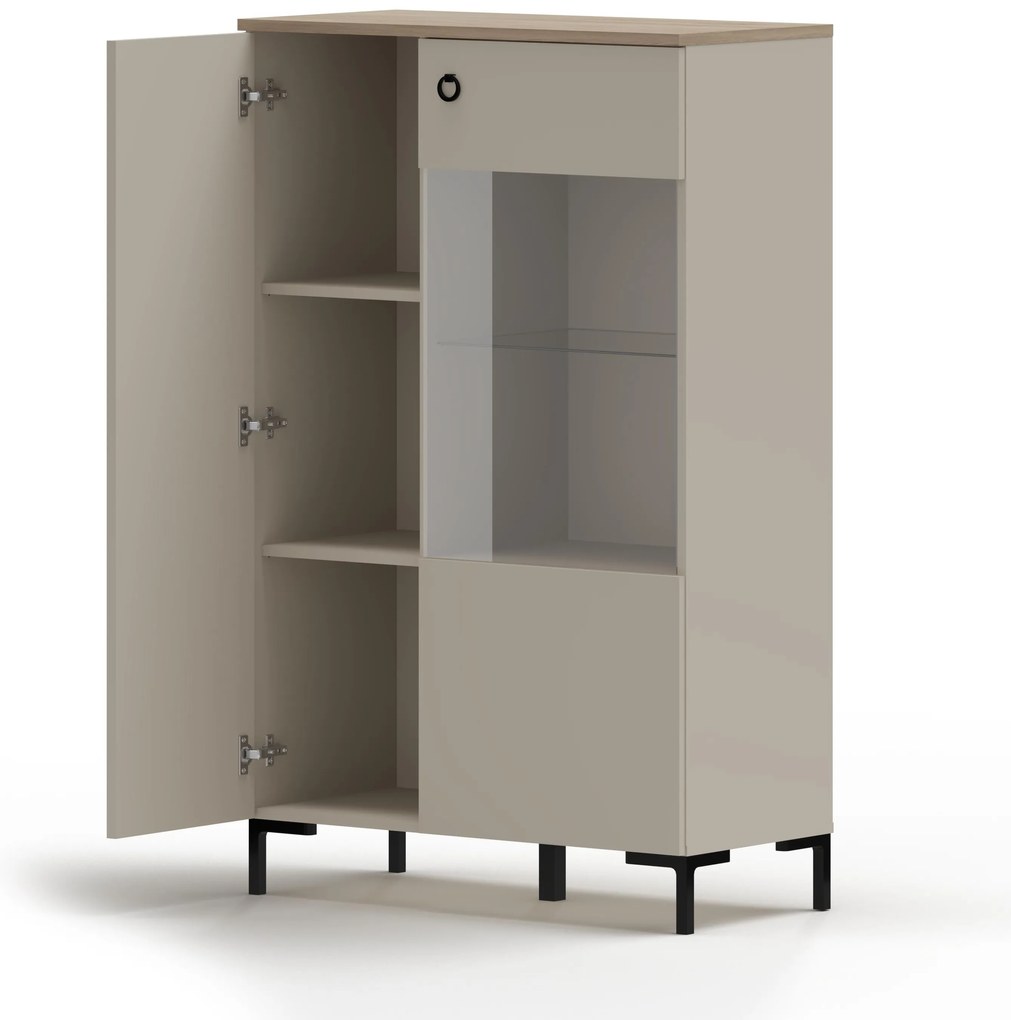Vitrin Demandaron 2 (taupe + silverjack tölgy) . 1116816