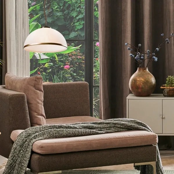 Brilagi - LED Csillár rúdon ANTICO 1xE27/60W/230V bronz patina