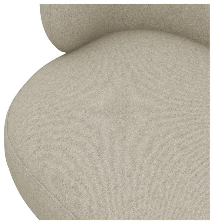 Bézs fotel Hina – Makamii