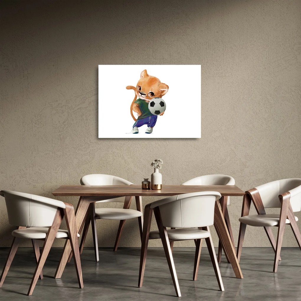 Üveg kép - Akvarell állatka N⁰4 (70x50 cm)