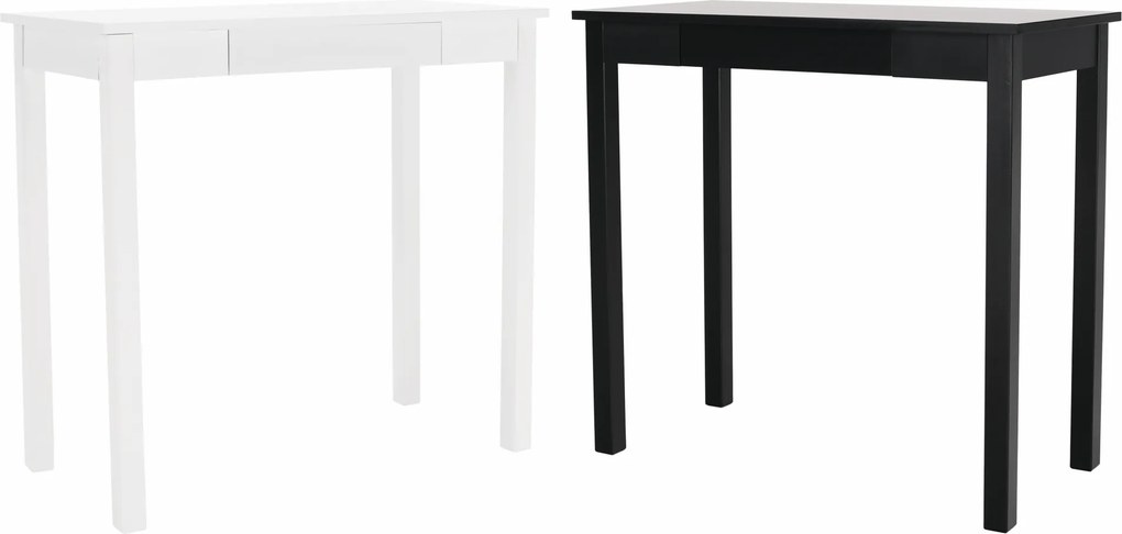 Konzolasztal, fehér, AMYNTAS
