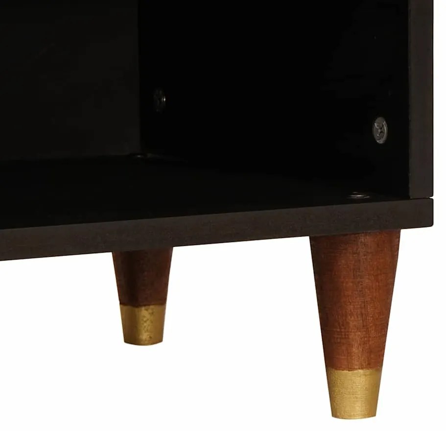 Média tárolószekrények és állványok Barna 80 x 31.5 x 46 cm