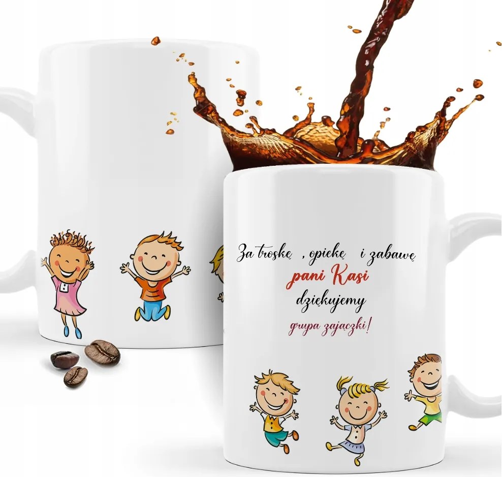 Bögre ajándék pedagógus gondozónak év végi