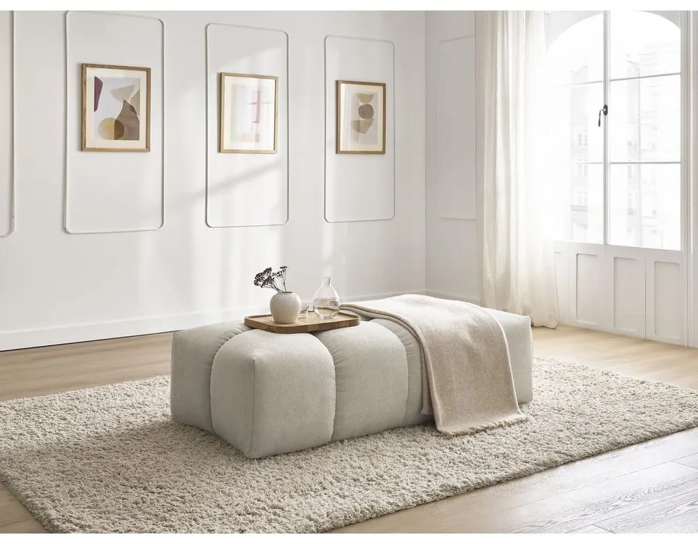 Bézs zsenília lábtartó Everest – Bobochic Paris