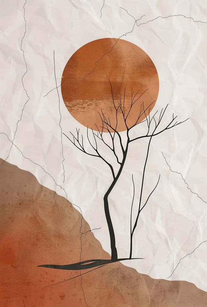 Poszter 61x90,5cm Szivárvány sivatag