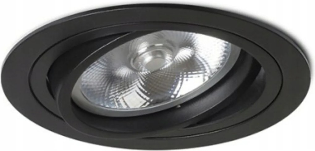 Süllyesztett lámpatest Rendl Pasadena G53 Ri fekete, 12V, G53, 50W, R12699