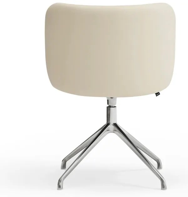 Bézs kárpitozott étkezőfotel Mogi – Teulat