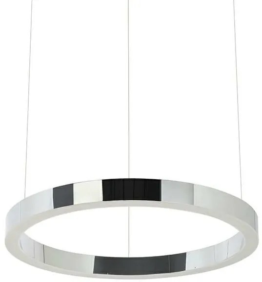 King Home RING JD8169-40.SILVER Függőlámpa 1x25W/LED 3000K 2000LM IP20
