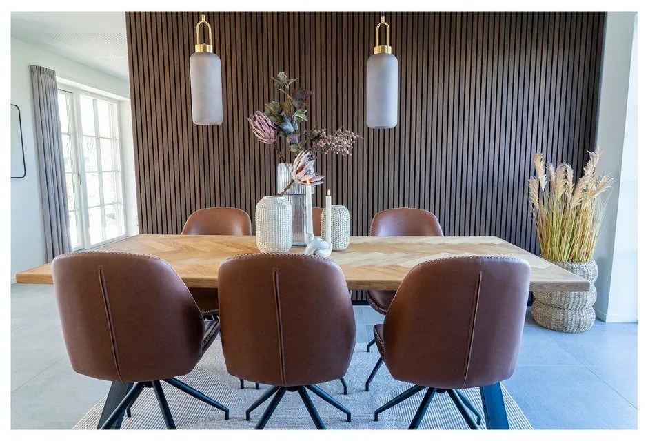 Konyakbarna étkezőszék szett 2 db-os Monte – House Nordic