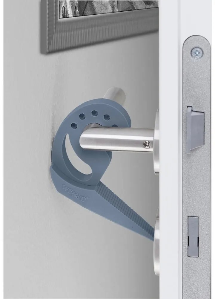 Multi-STOP® szürkéskék ajtó/ablak kitámasztó - Wenko