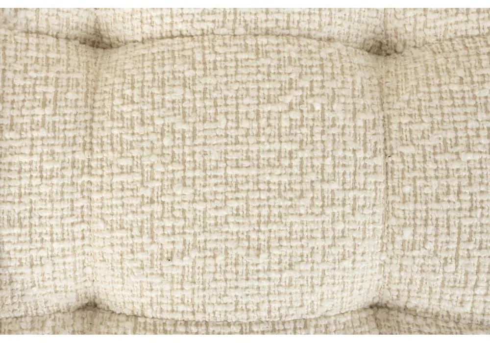 Krémszínű buklé kanapé 150 cm Kate – Dutchbone