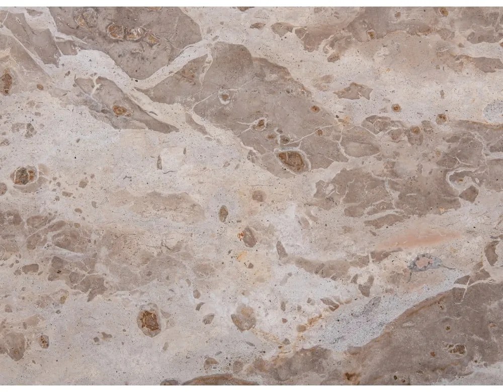 Kerek tárolóasztal márvány dekoros asztallappal ø 50 cm Force – Leitmotiv