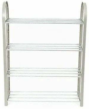Compactor Négyemeletes cipőtartó 12 pár cipőnek,műanyag, 49,5 x 18,4 x 65 cm