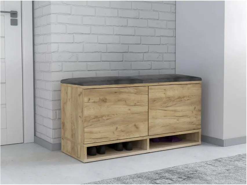 Cipőtartó ülőkével Craft/ Grey