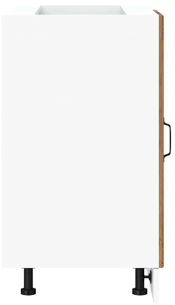 alsó konyhaszekrény Lucca régi fából fűrészáru műfa