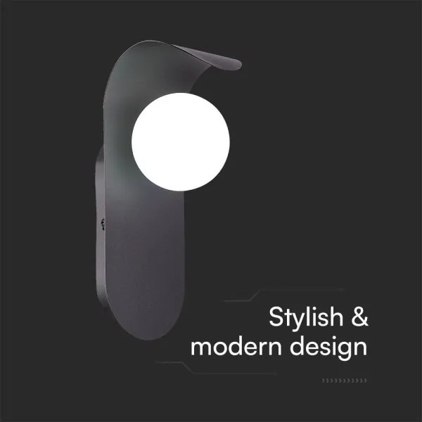 Fali lámpa 1xG9/5W/230V fekete