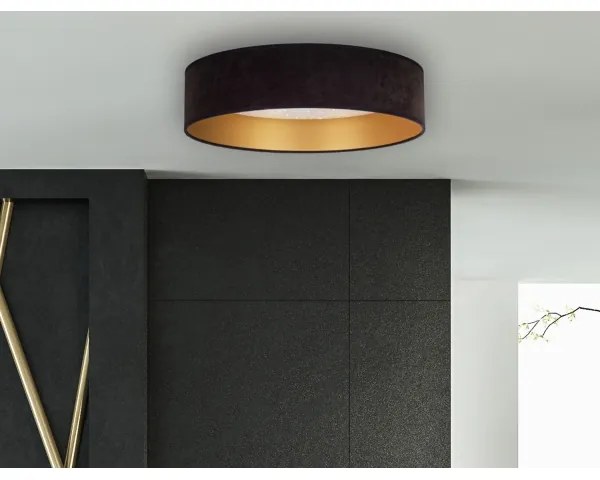 Brilagi - LED Mennyezeti lámpa VELVET STAR LED/24W/230V á. 40 cm  fekete/arany