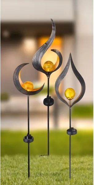 Globo 33465 - LED Napelemes lámpa SOLAR LED/0,02W/3V 600mAh IP44 bronz