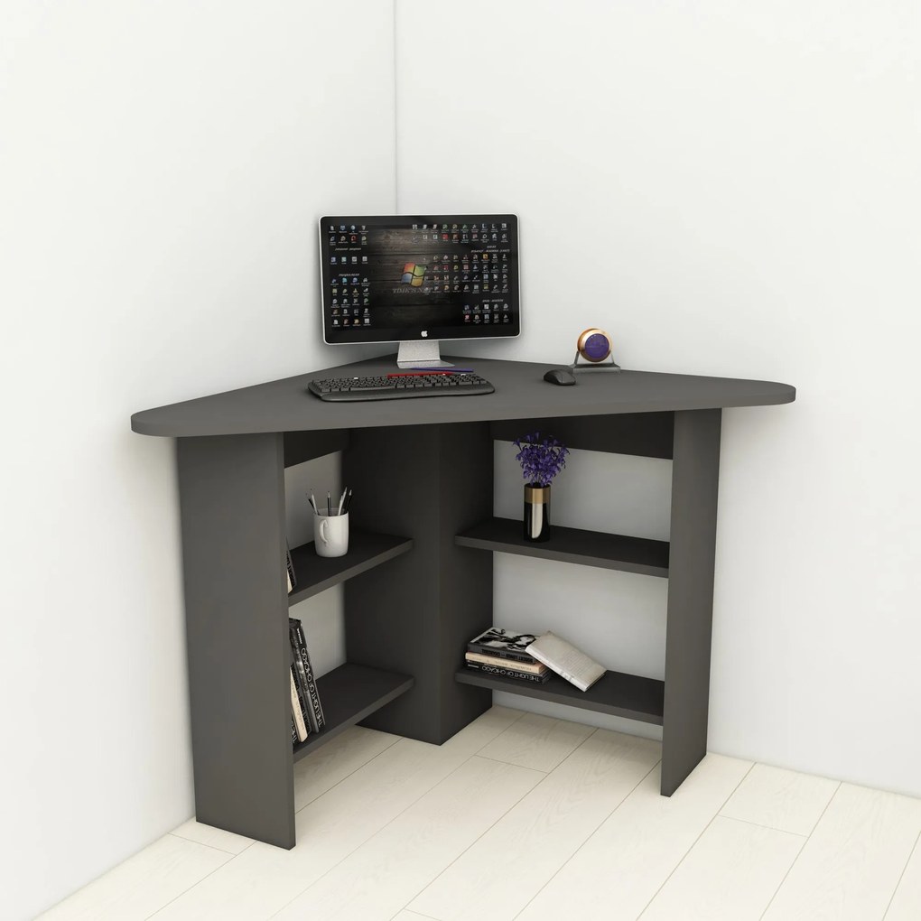 Íróasztal Corner - Antracit
