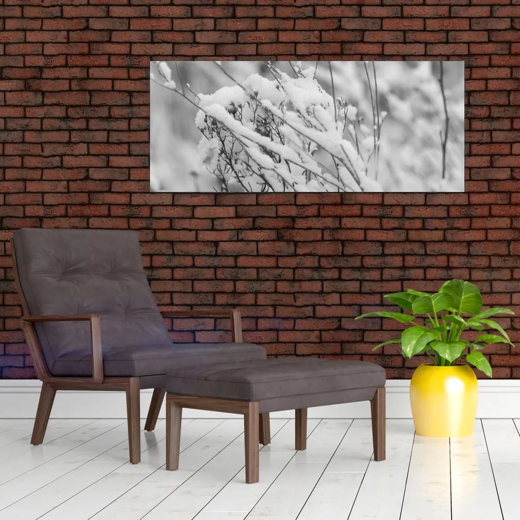 Kép - Havas ágak (120x50 cm)