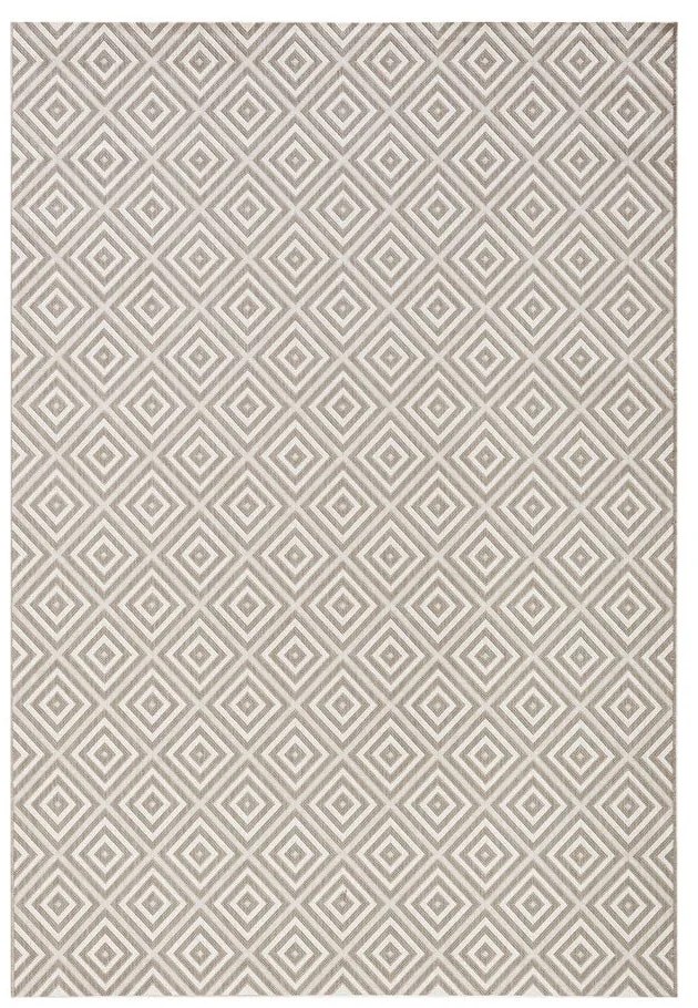 Karo szürke kültéri szőnyeg, 200 x 290 cm - NORTHRUGS