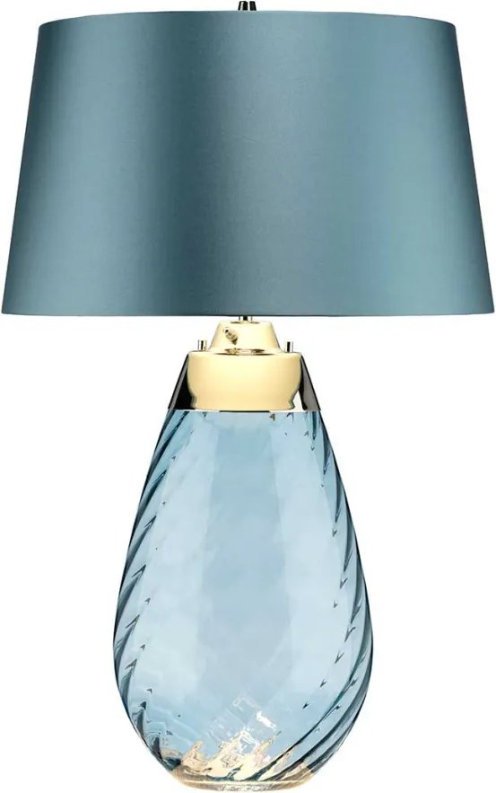 Elstead Lighting LENA LENA-TL-L-BLUE Asztali lámpa 1x60W/E27+7W/GU10 3000K 620LM