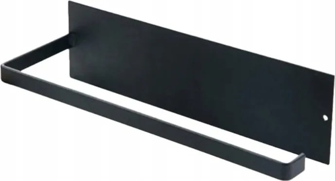 Konyhai Törölköző Tartó Loft Öntapadós Acél Erős Konyha Fekete