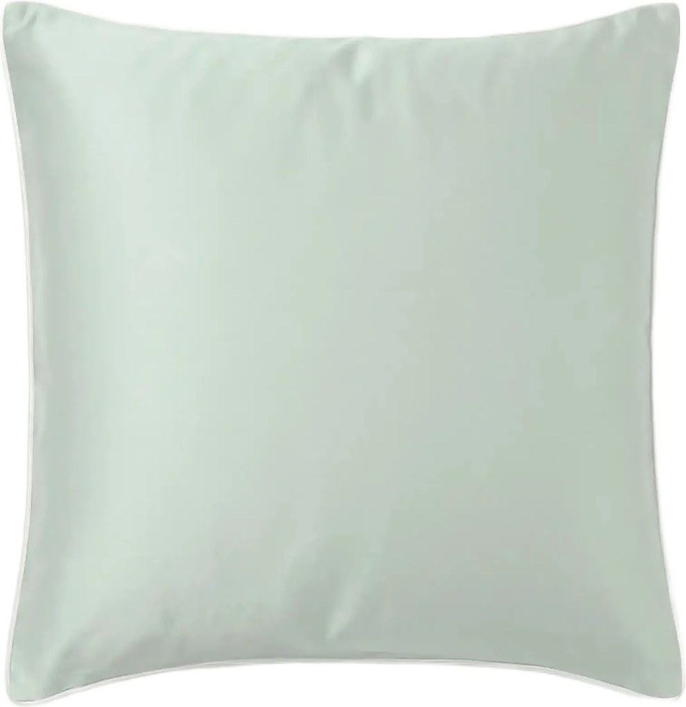 Bambusz párnahuzat 40x40 zsálya fehér bézs