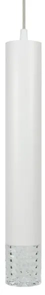 Csillár zsinóron TUBI 1xGU10/8W/230V fehér