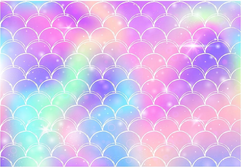 Fotótapéta Szivárvány Lányoknak Gyerekeknek 208x146