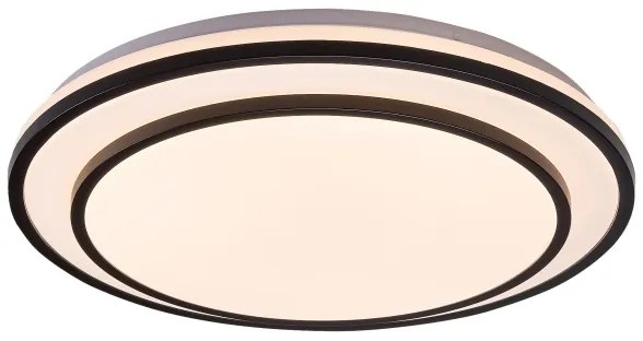Rabalux 2130 - LED Dimmelhető mennyezeti lámpa LUPITA LED/40W/230V fekete + távirányító