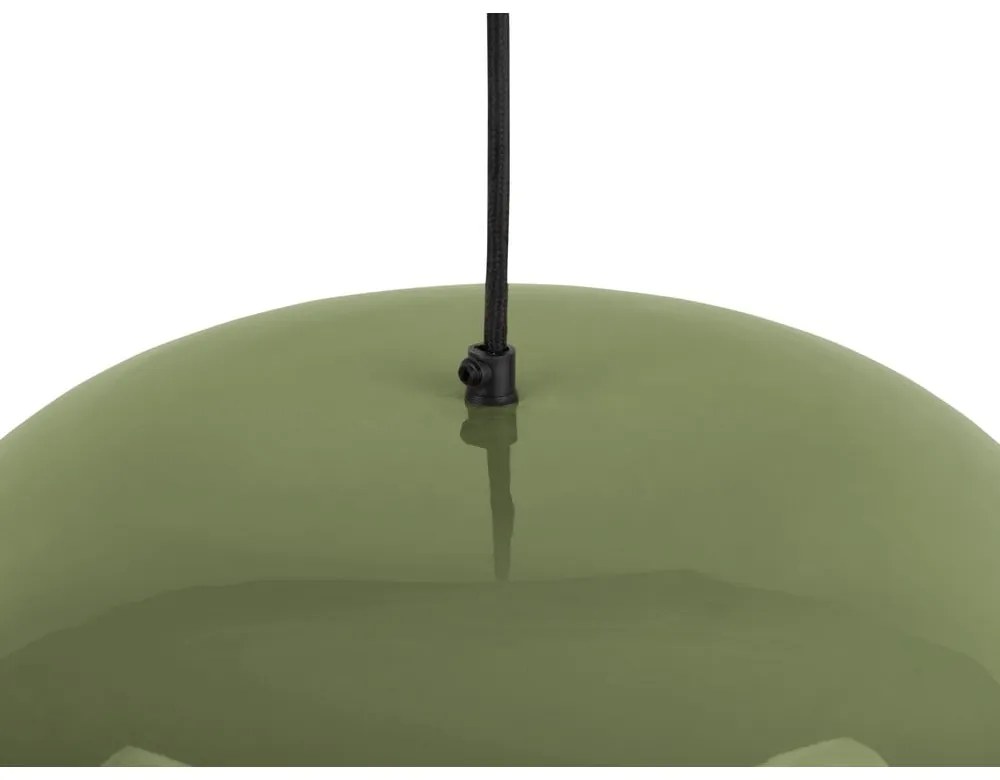 Zöld függőlámpa fém búrával ø 40 cm Dome – Leitmotiv