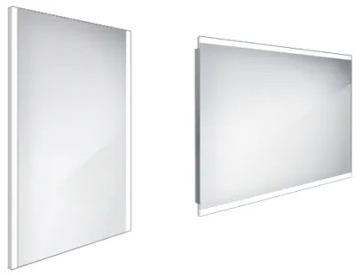 NIMCO ZP 11001 - LED háttérvilágítású fürdőszobai tükör 6500K 70x50 cm IP44