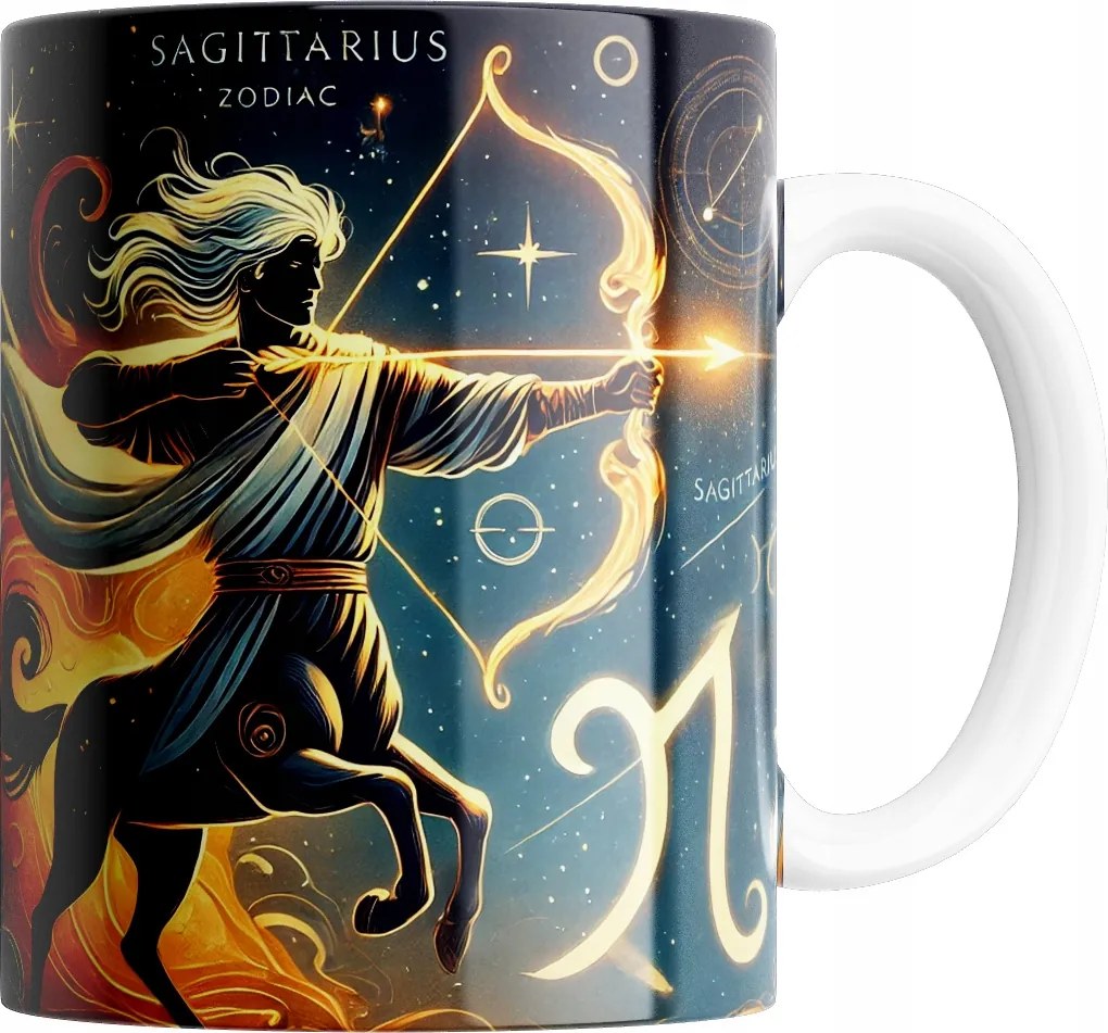 Bögre Csillagjegy Lövész Kiváló Minőség Ajándék Szöveg