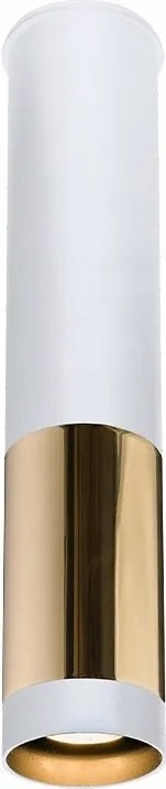 Falra szerelhető spot lámpatest fehér-arany Kavos 8357 Antigo