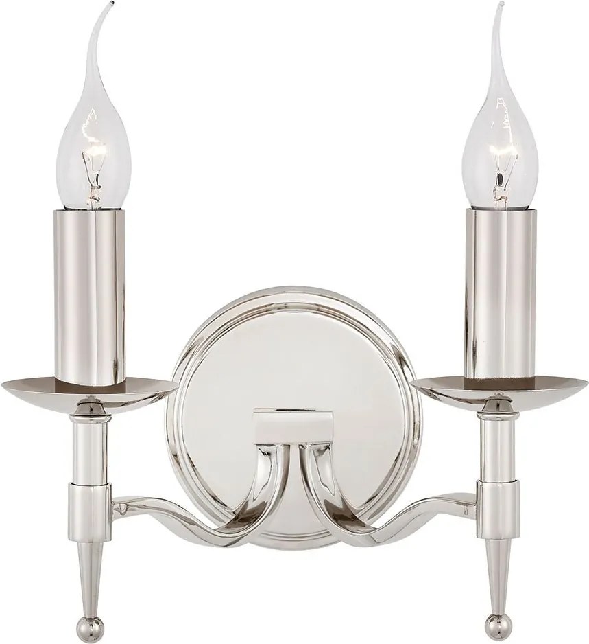 Endon STANFORD CA1W2N Fali lámpa 2x40W/E14