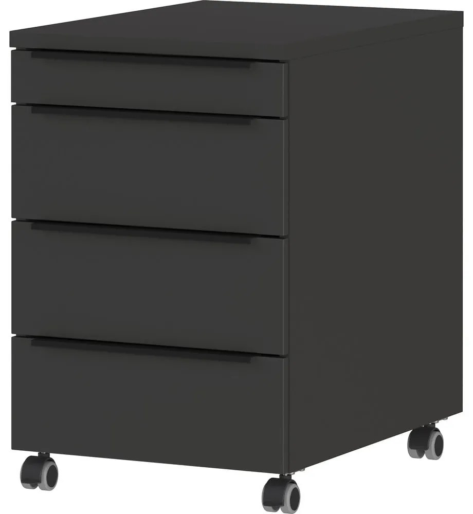 Antracitszürke szekrény 42x63 cm Mailand – Germania