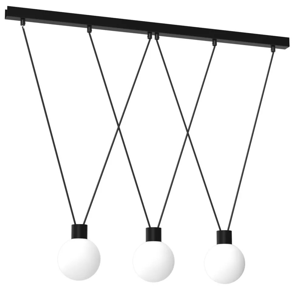 Csillár zsinóron CAPRI 3xG9/7W/230V