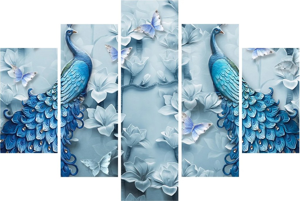 Pávák képe (150x105 cm)