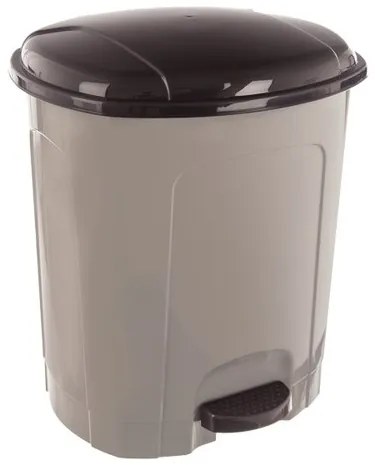 Orion szemeteskosár pedállal 21 L, barna , 21 l
