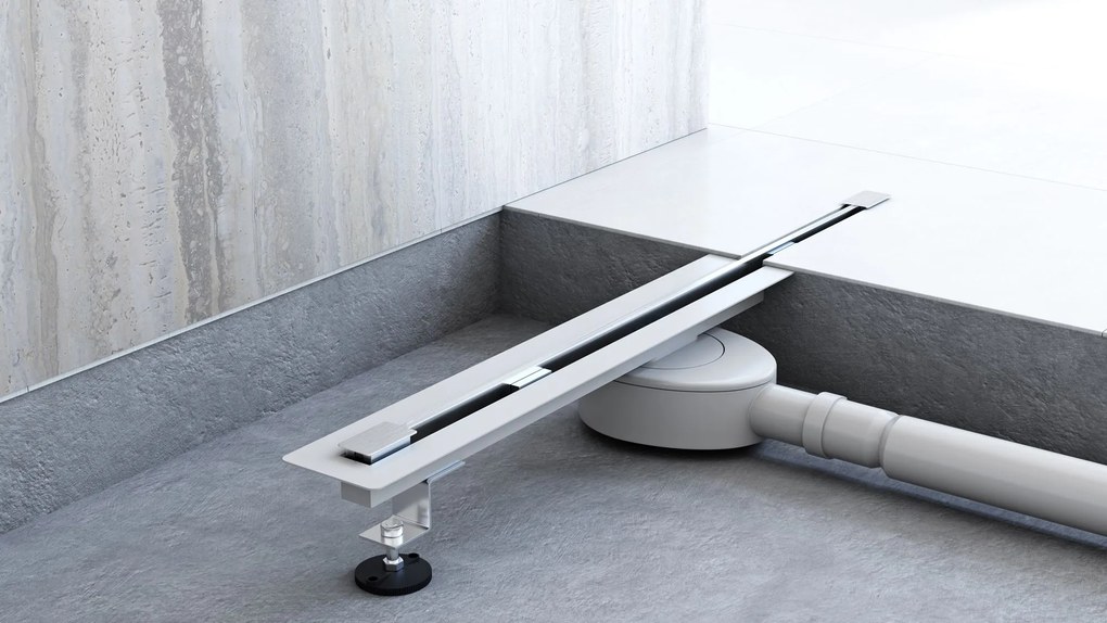 Lineáris lefolyó Rea Neo Ultra Slim Pro Nickel Brush INOX 60