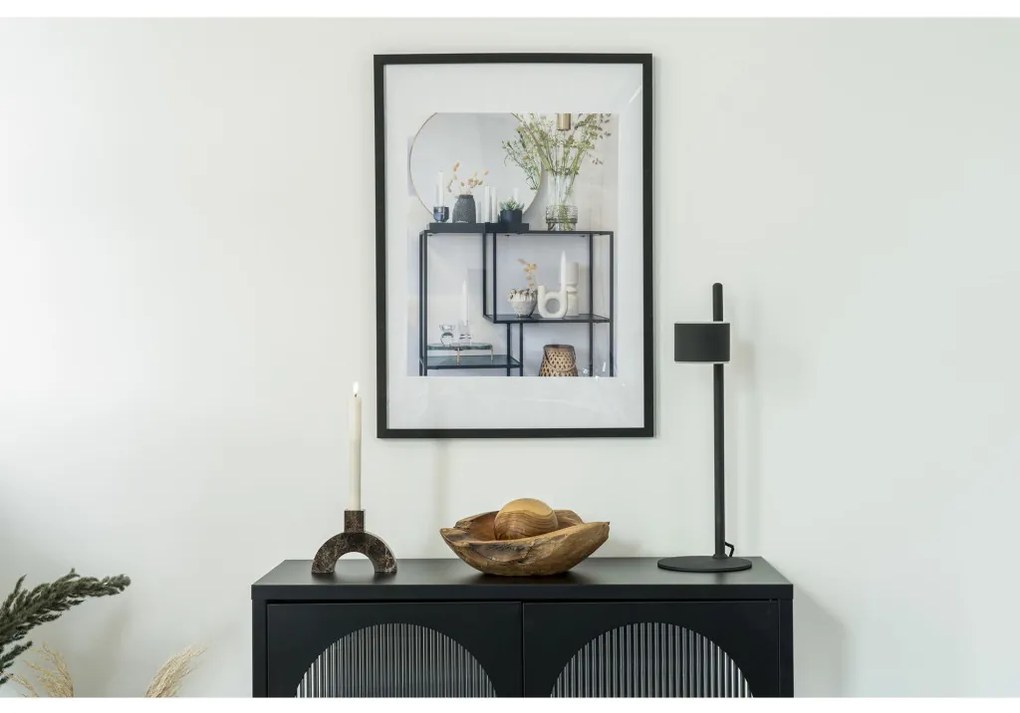 Marbella képkeret szett, 7 db fekete és 8 db natúr 50x70 cm