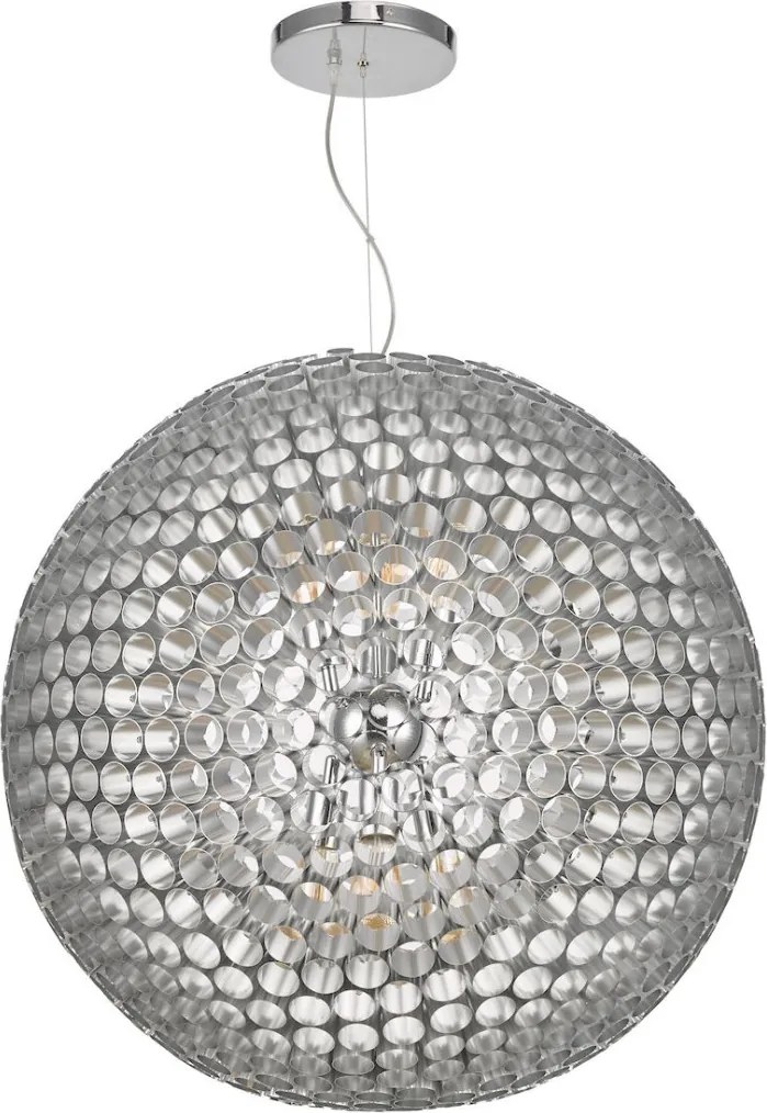 DAR LIGHTING SER8650 SERAFINA Modern Függesztett Lámpa Króm E27 IP20