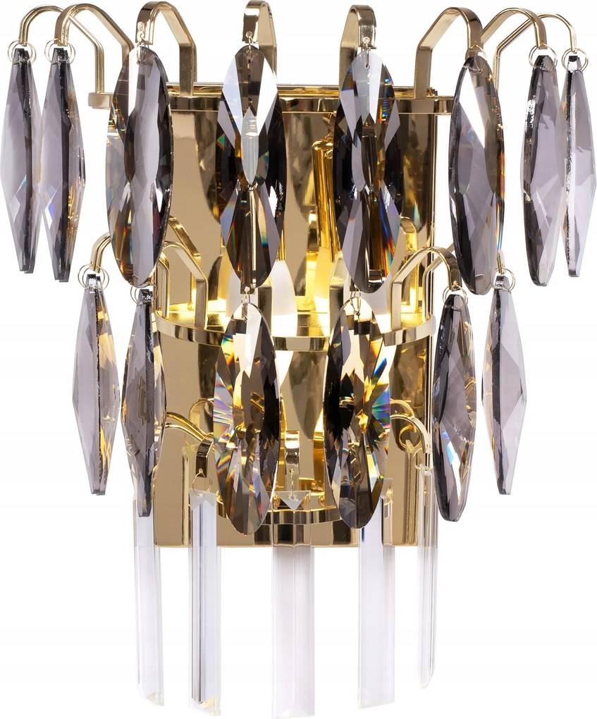 Fali Lámpa Glamour Kristály Arany