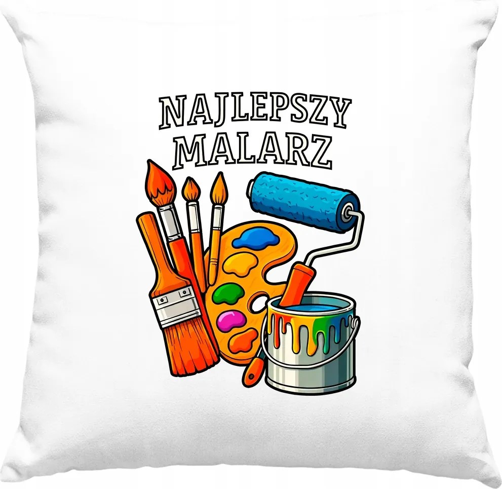 Párna Legjobb Festő Fehér