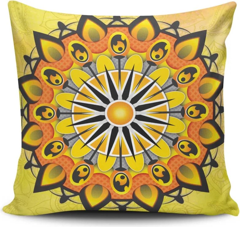 Díszpárna, 43×43 cm – MANDALA-21