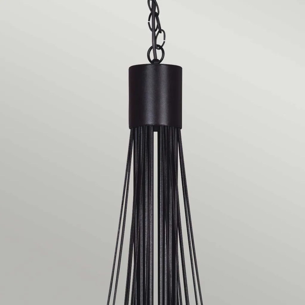 ELSTEAD CB18-BLACK CARISBROOKE Klasszikus Csillár Fekete E14 IP20