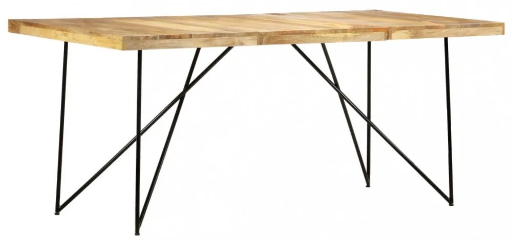 tömör mangófa étkezőasztal 180 x 90 x 76 cm