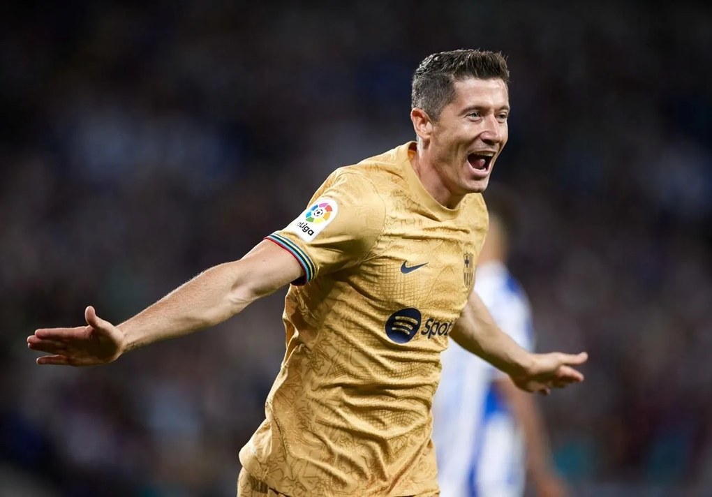 Poszter, Robert Lewandowski, #9 , Bal, RL9, Lengyel